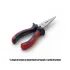 Alicate punta y corte 6" Aislada 1000V BRE-6341 Bremen