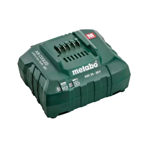 cargador-de-bateria-super-rapido-asc-55-12-36-v-metabo Cargador de Batería Super Rapido ASC 55, 12-36 V METABO