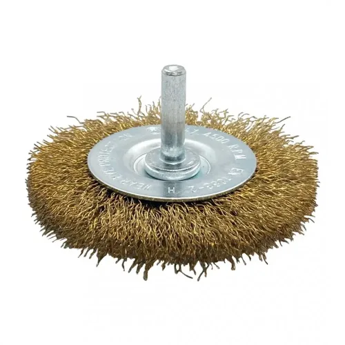 Cepillo Circular con Vastago PEQUI 2"X1/4" Ondulado