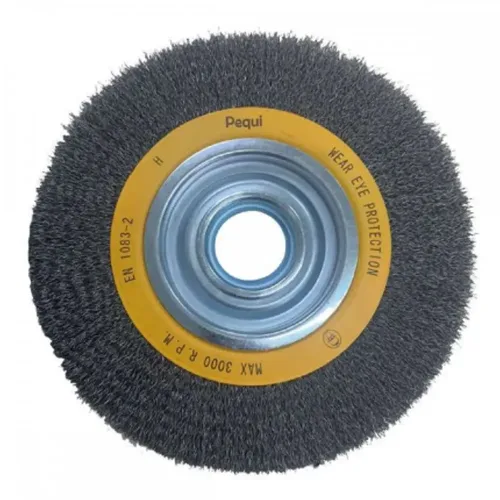 Cepillo Circular Ondulado PEQUI 6"X1"