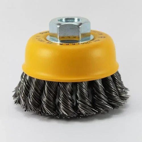 Cepillo Copa PEQUI 3" M14 Trenzado