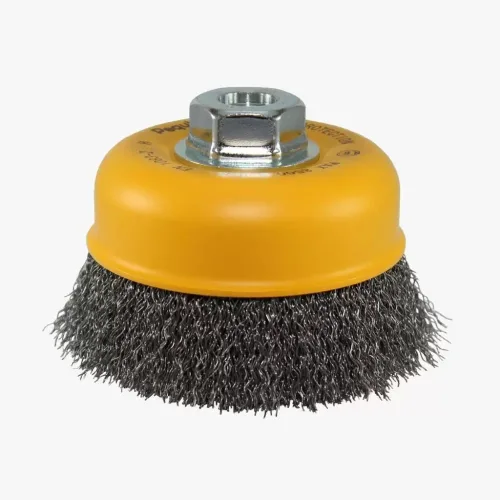 Cepillo Copa PEQUI 4" M14 Ondulada