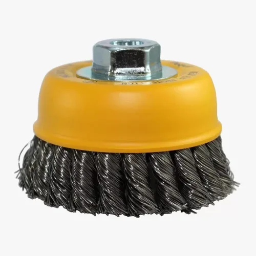 Cepillo Copa PEQUI 4" M14 Trenzado