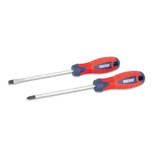 destornillador-mango-goma-punta-magnetizada-bremen Desarmador Phillips PH0 x 80mm Mango Goma BRE-6208 Bremen