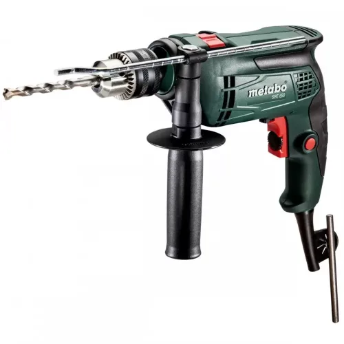 Taladro percutor 650W (mandril con llave) SBE 650 Metabo